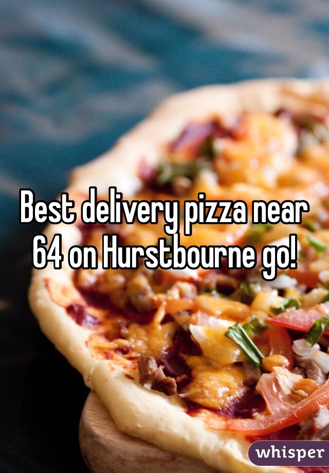 Best delivery pizza near 64 on Hurstbourne go!