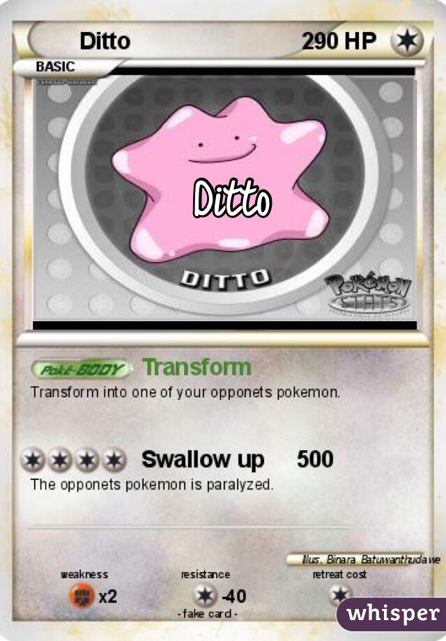 Ditto 