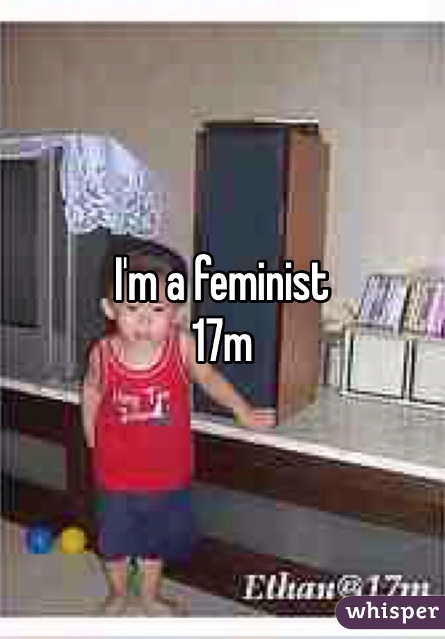 I'm a feminist
17m