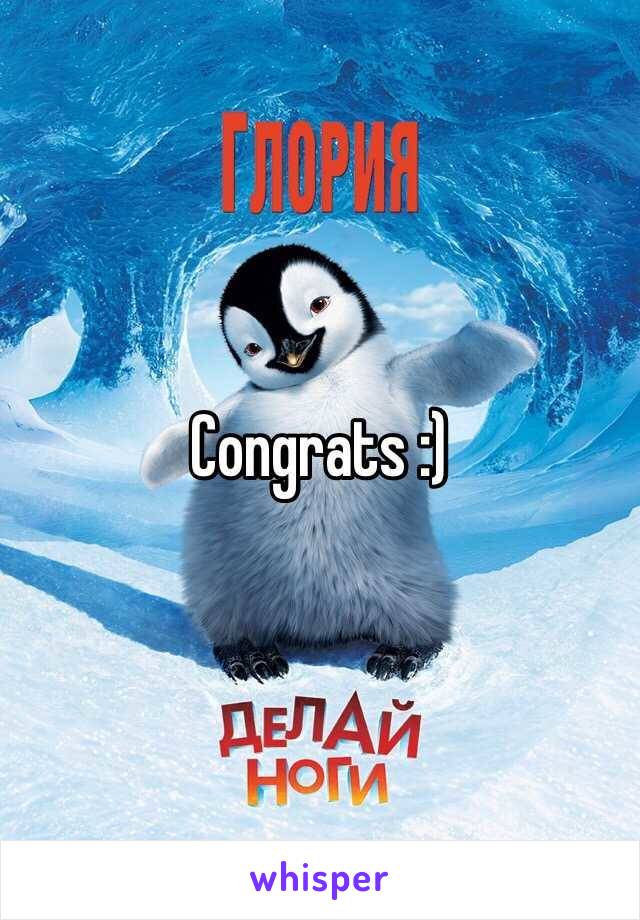 Congrats :)  