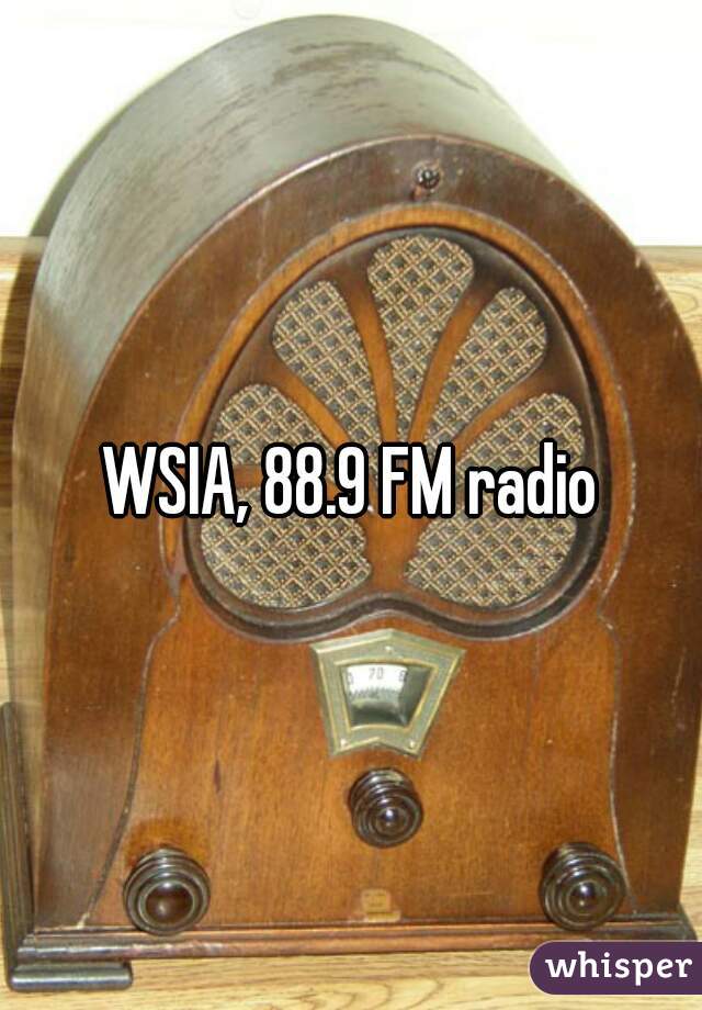 WSIA, 88.9 FM radio