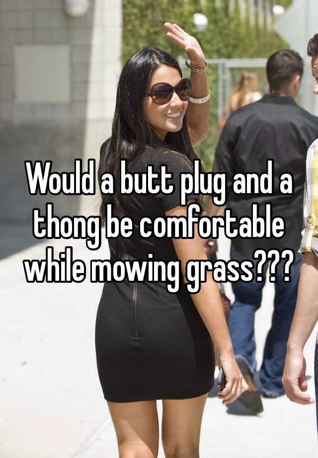 butt plug thong