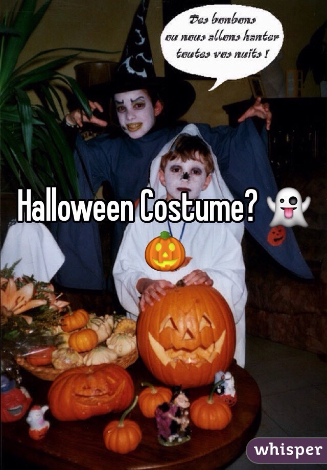 Halloween Costume? 👻🎃