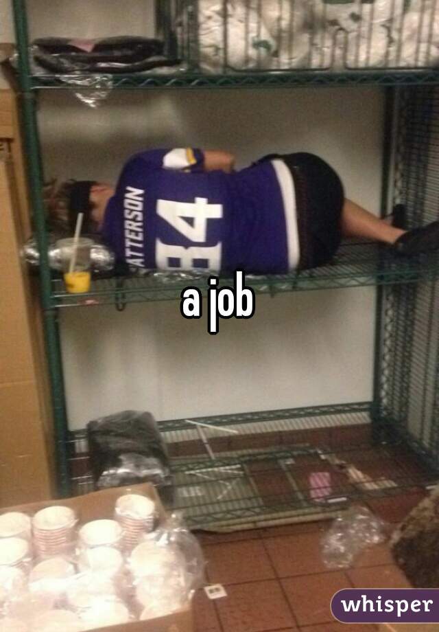a job