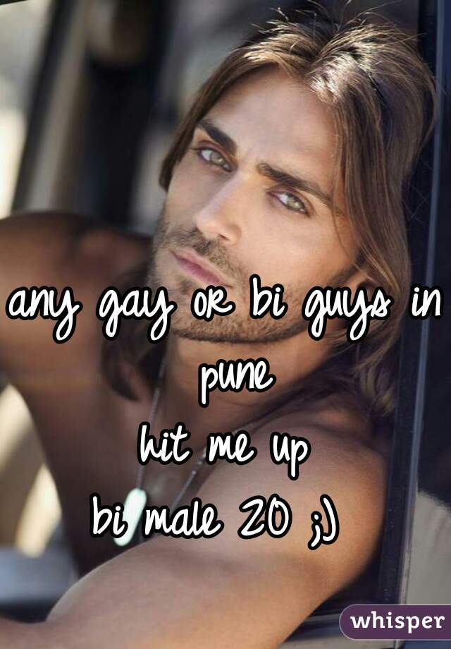any gay or bi guys in pune
hit me up
bi male 20 ;) 