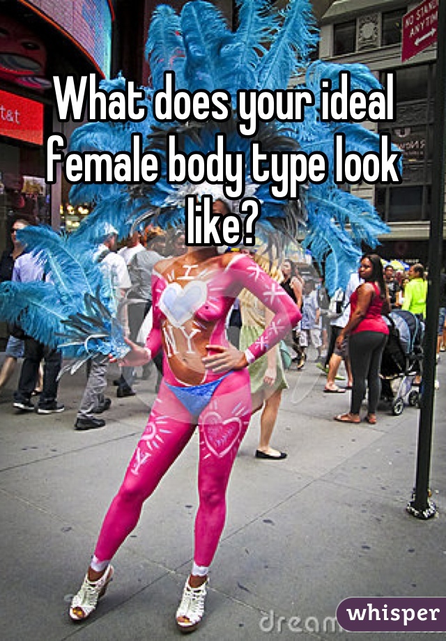 What does your ideal female body type look like?