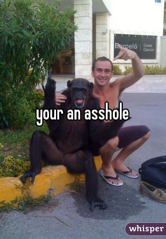 your an asshole