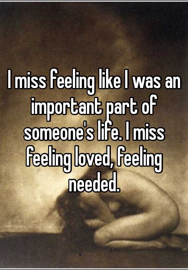 What S That Feeling Called When U Miss Someone