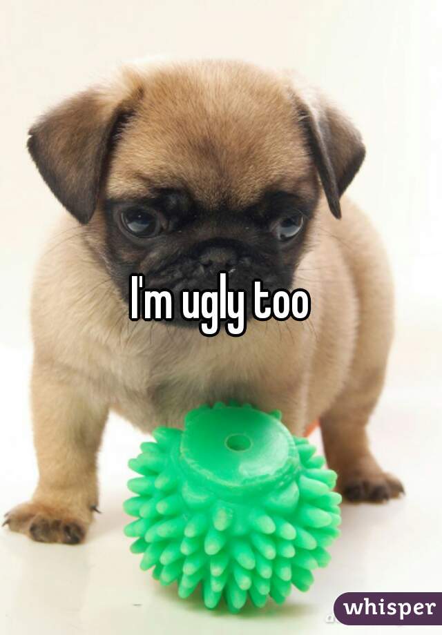 I'm ugly too