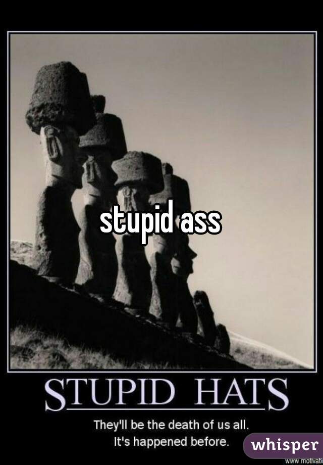 stupid ass