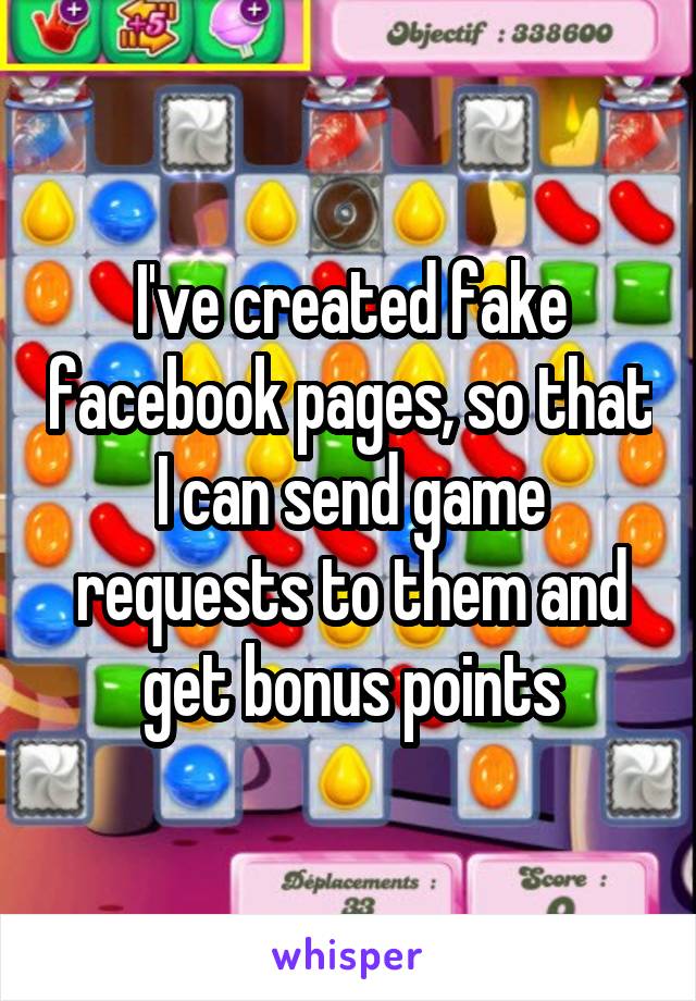 I've created fake facebook pages, so that I can send game requests to them and get bonus points