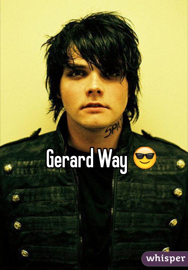 Gerard Way 😎