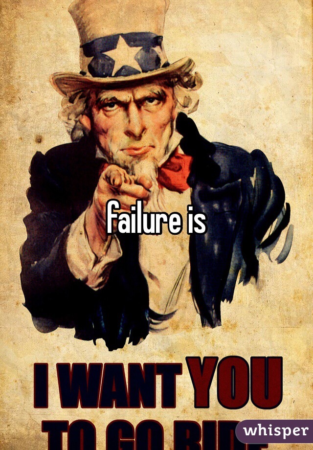 failure is