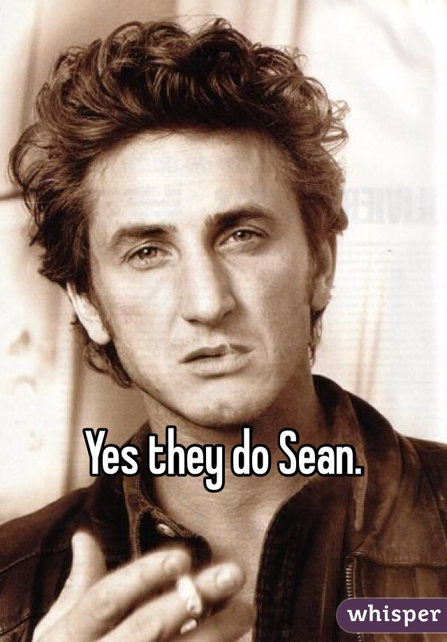Yes they do Sean.