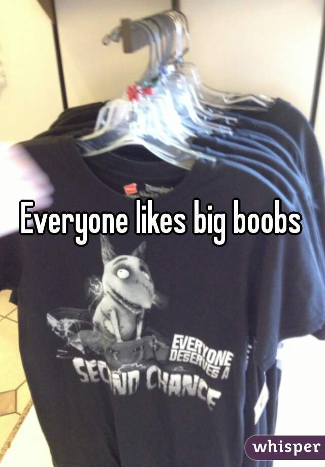 Everyone likes big boobs