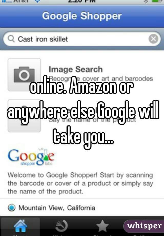 online. Amazon or anywhere else Google will take you...