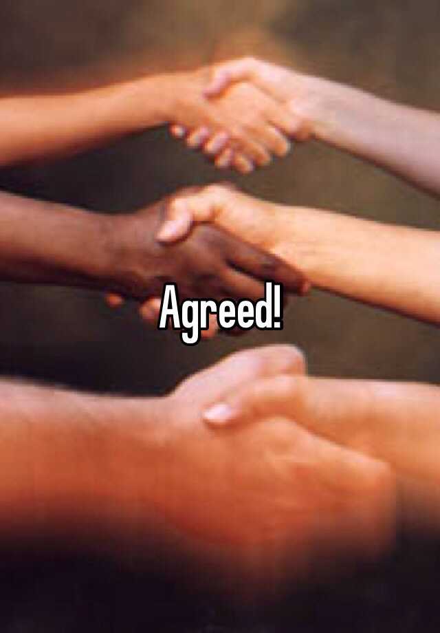 Difference Between Agreed And Approved