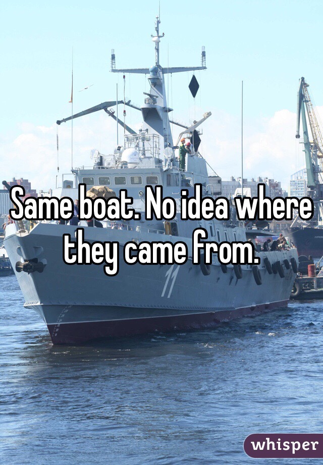 Same boat. No idea where they came from. 