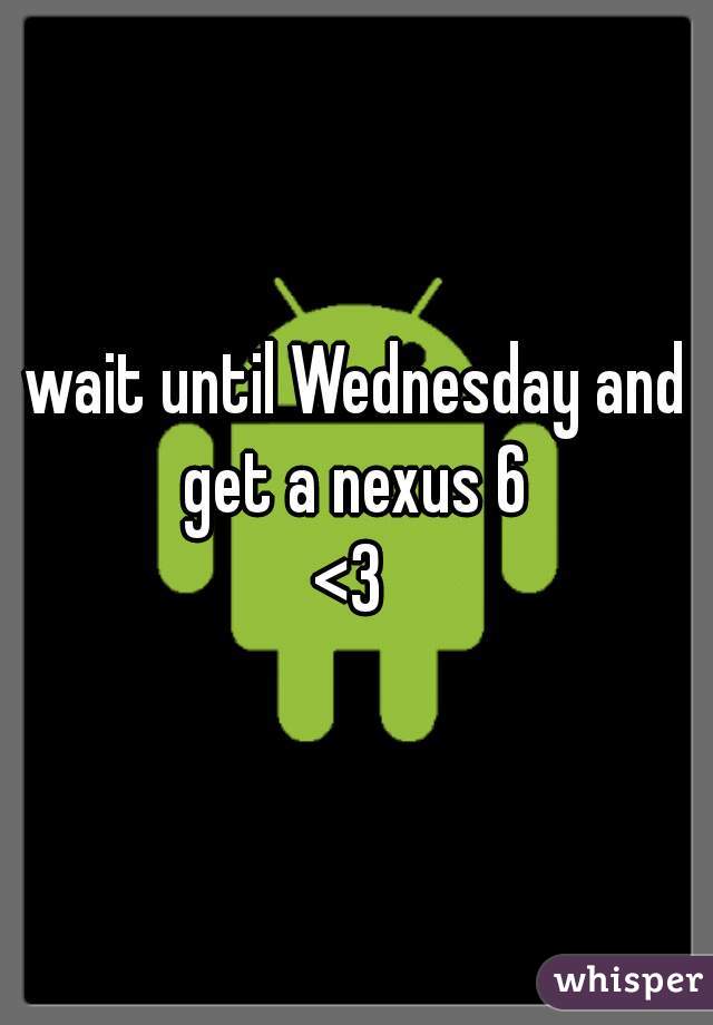 wait until Wednesday and get a nexus 6 
<3 