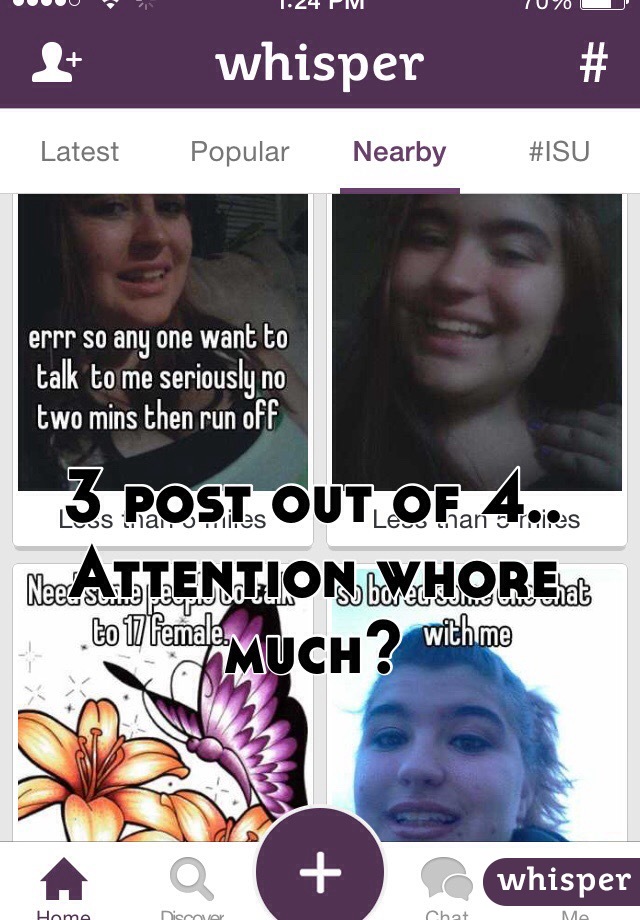 3 post out of 4..
Attention whore much?