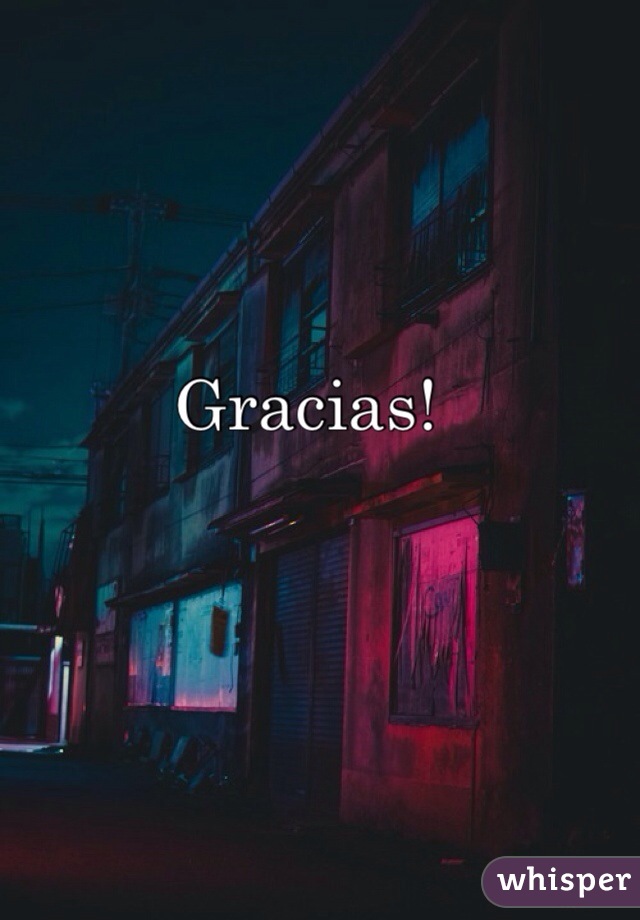 Gracias! 