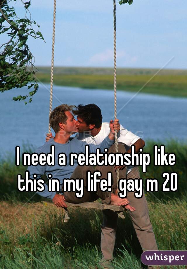 I need a relationship like this in my life!  gay m 20