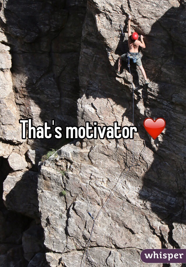 That's motivator ❤️
