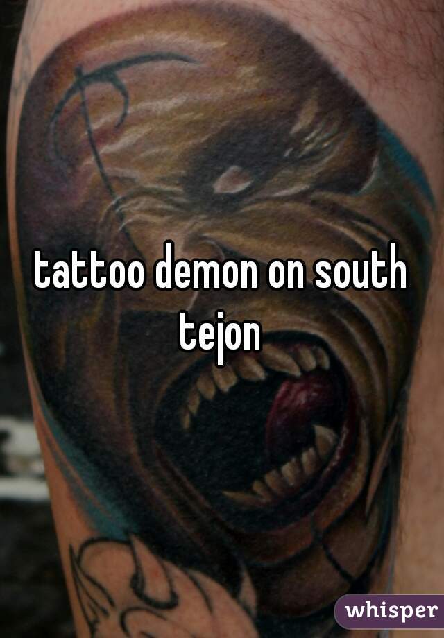 tattoo demon on south tejon 