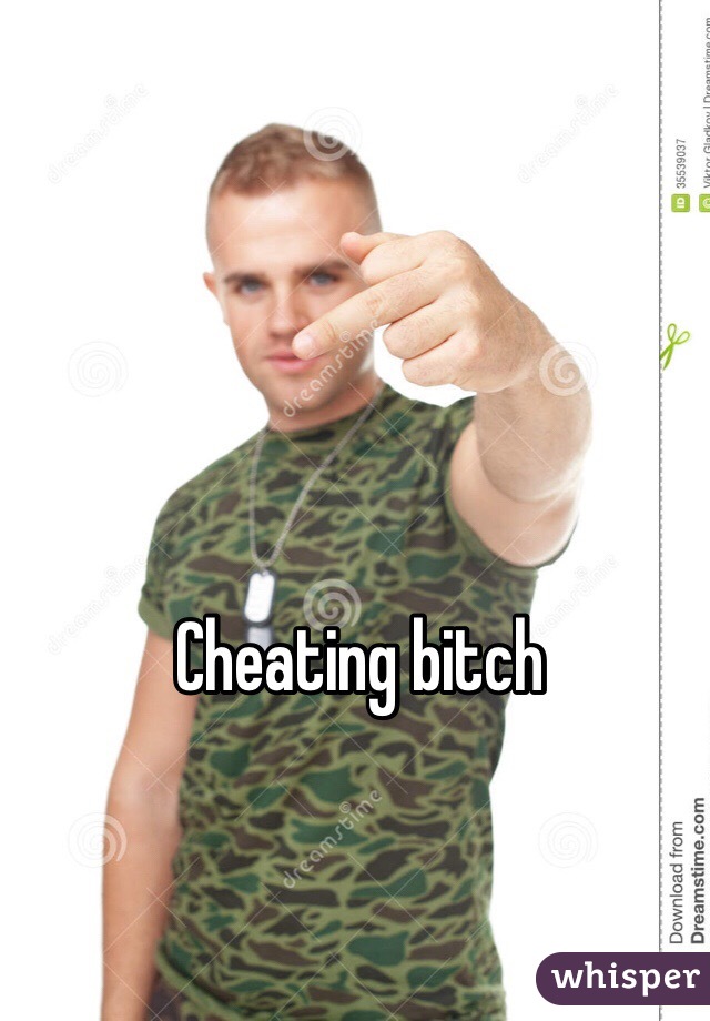 Cheating bitch