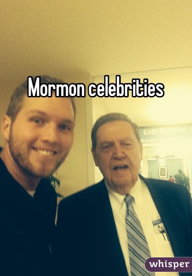 Mormon celebrities 