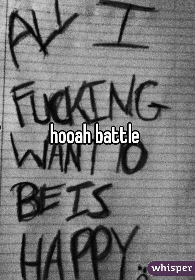 hooah battle 