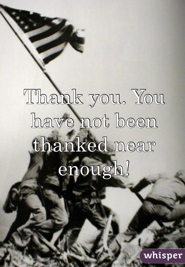 Thank you. You have not been thanked near enough! 