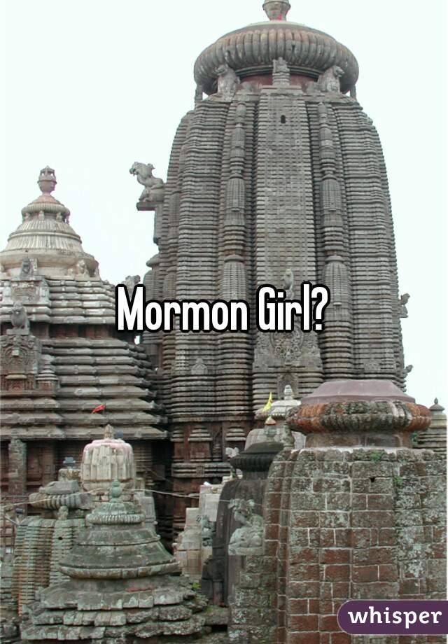 Mormon Girl?