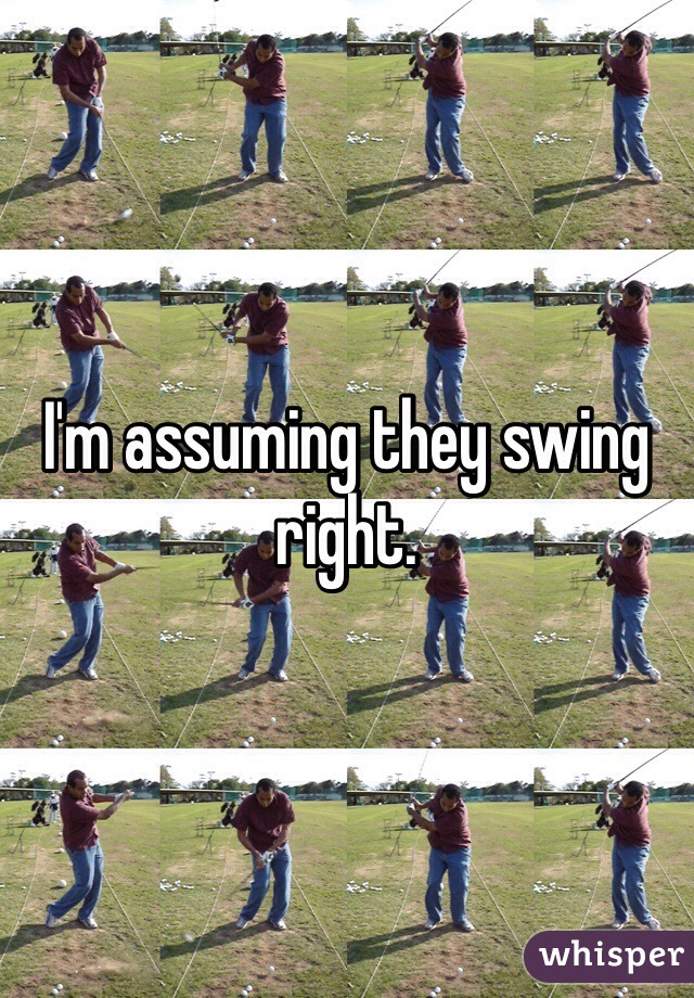 I'm assuming they swing right.