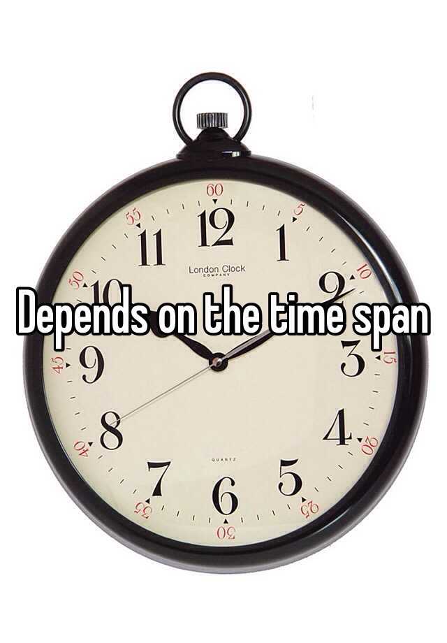 depends-on-the-time-span