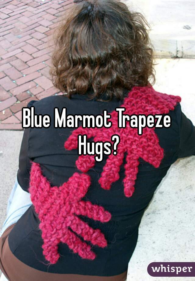 Blue Marmot Trapeze Hugs?