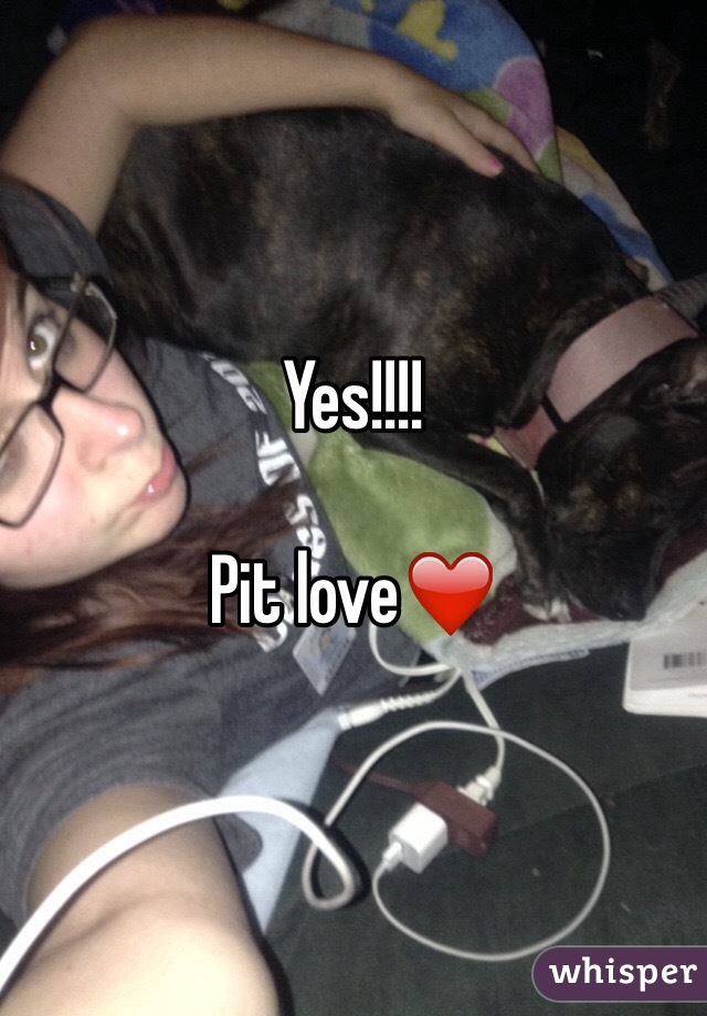 Yes!!!!

Pit love❤️