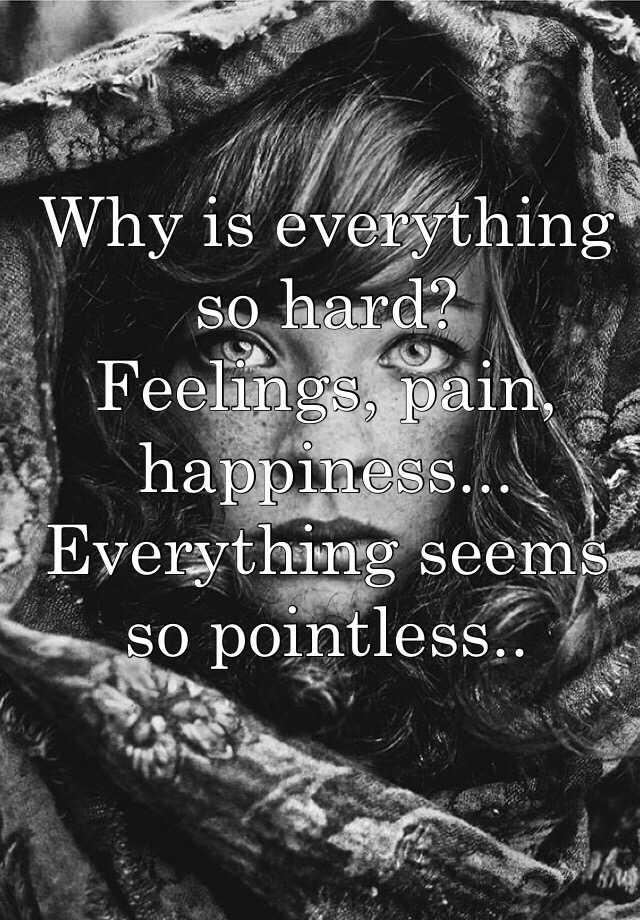 why-is-everything-so-hard-feelings-pain-happiness-everything