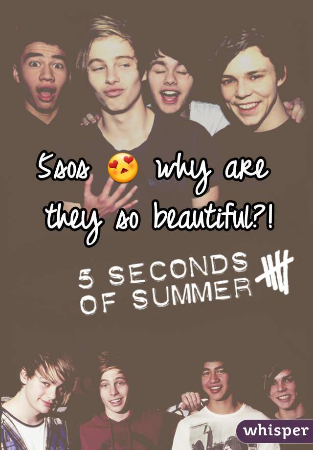 5sos 😍 why are they so beautiful?!