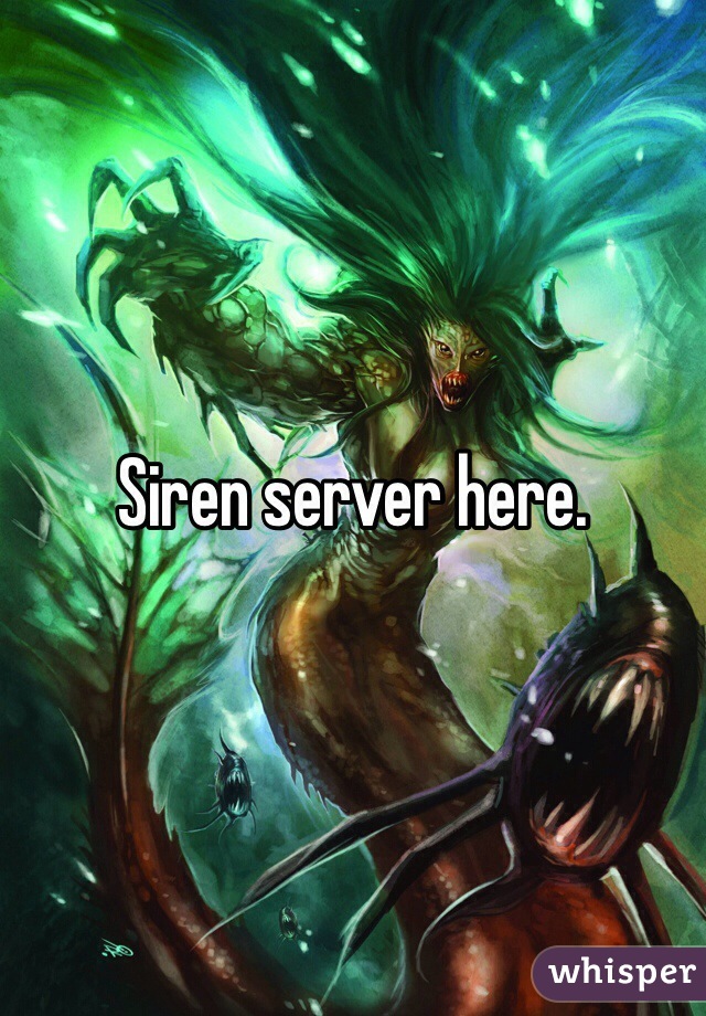 Siren server here. 