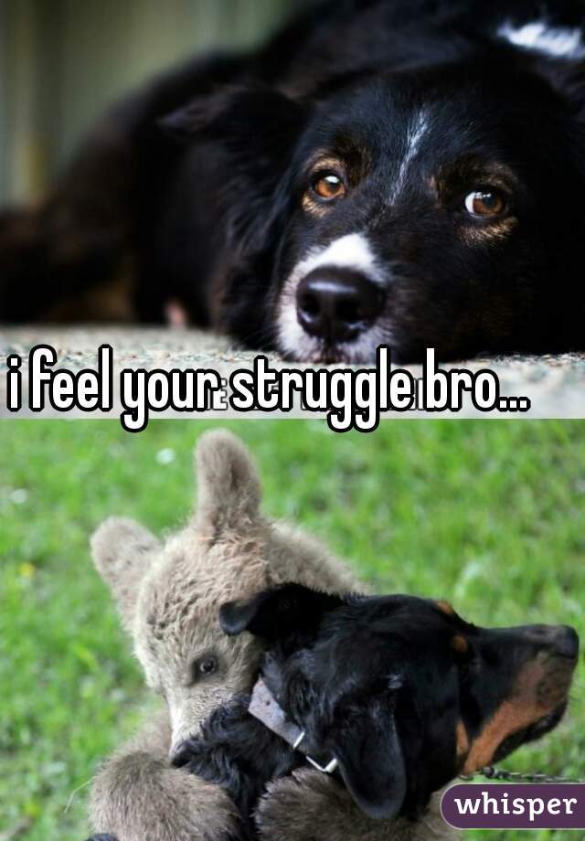 i feel your struggle bro...
