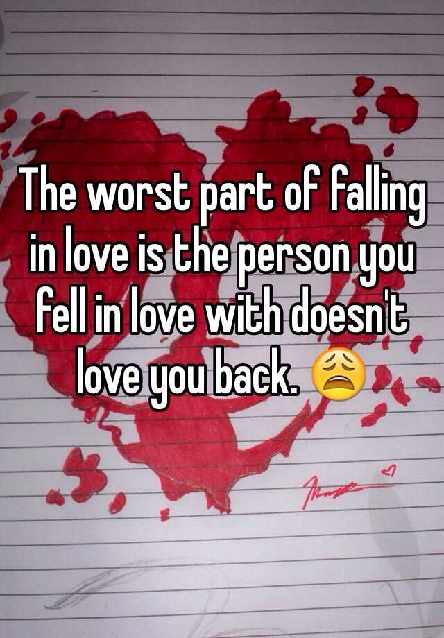 What S The Meaning Of Falling In Love