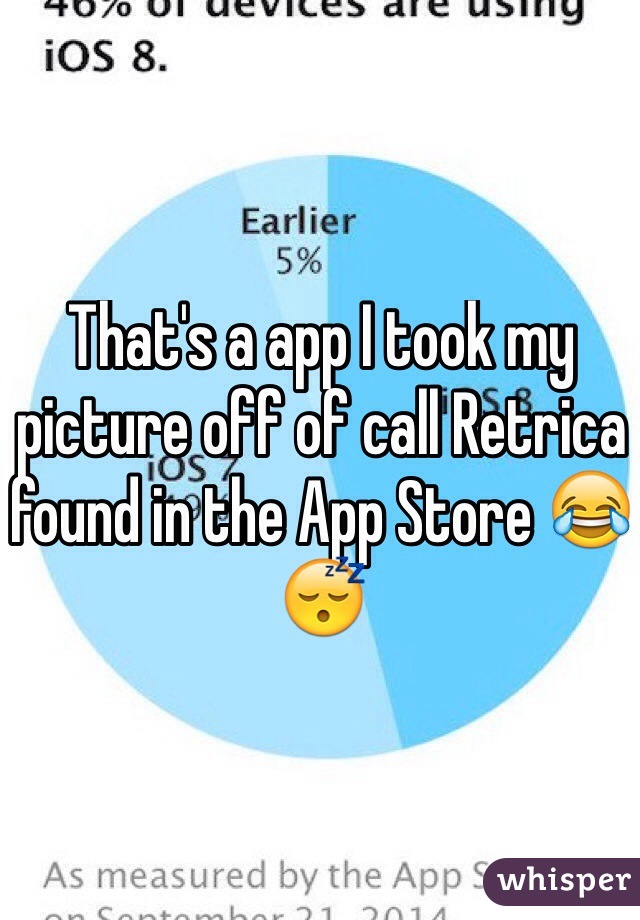 That's a app I took my picture off of call Retrica found in the App Store 😂😴 
