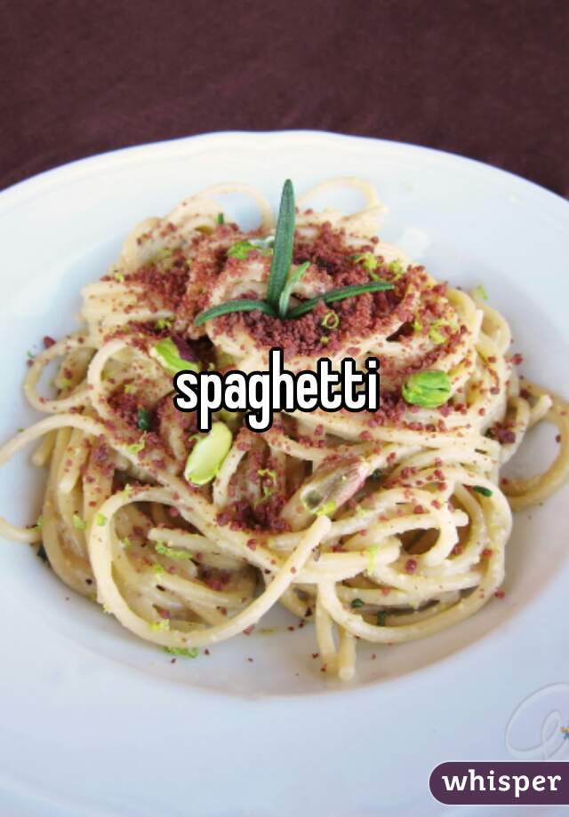spaghetti 