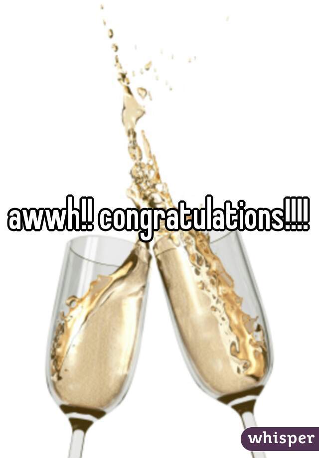 awwh!! congratulations!!!!