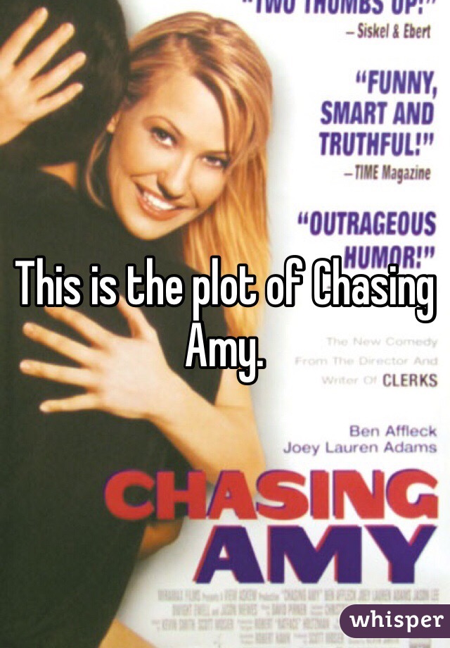 This is the plot of Chasing Amy. 