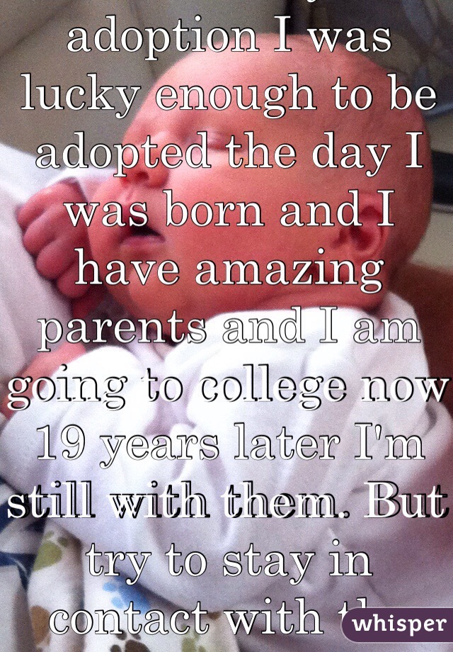 Give it away for adoption I was lucky enough to be adopted the day I was born and I have amazing parents and I am going to college now 19 years later I'm still with them. But try to stay in contact with the new parents