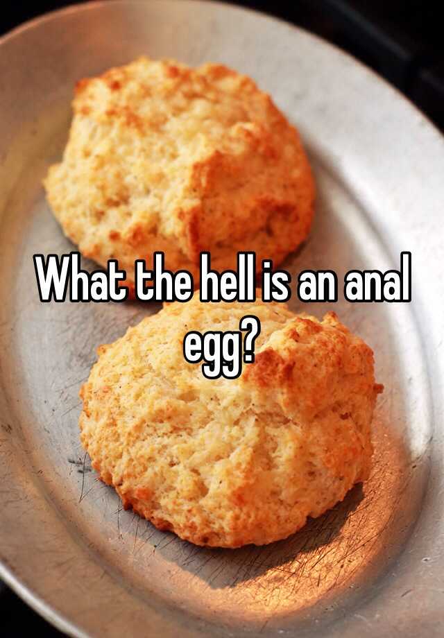 What The Hell Is An Anal Egg 2796