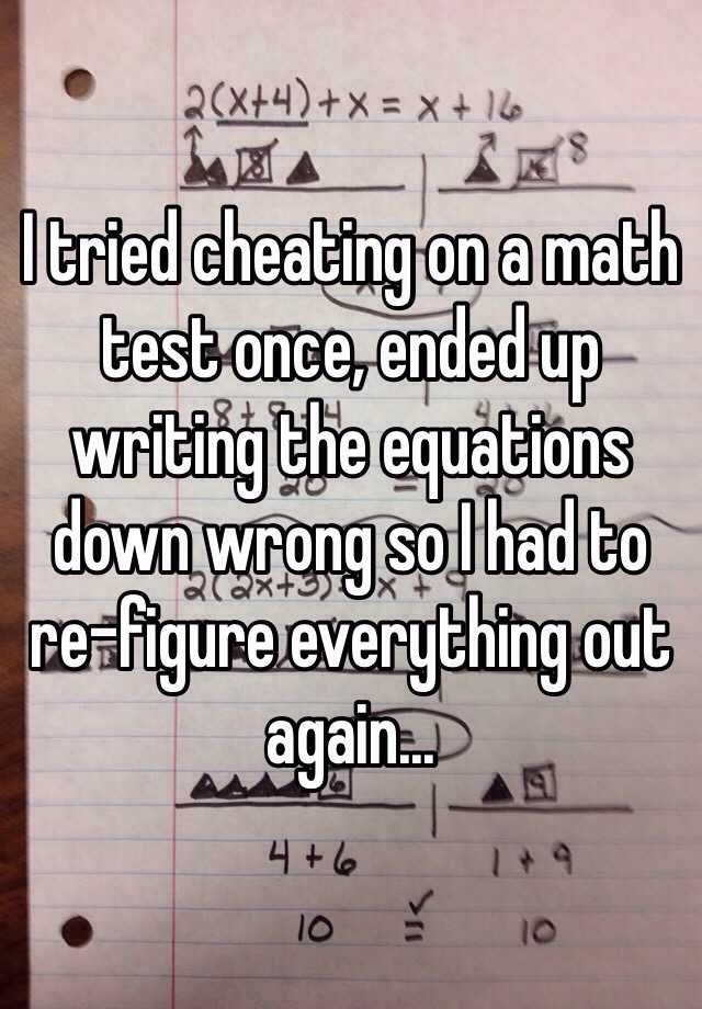 reddit cheat on math homework