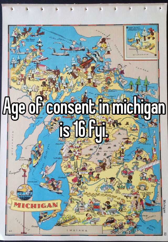 Age of consent in michigan is 16 fyi.